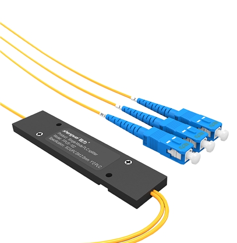 FPUS-102 电信级 单模方头SC/UPC盒式/拉锥式PLC分光器 1分2