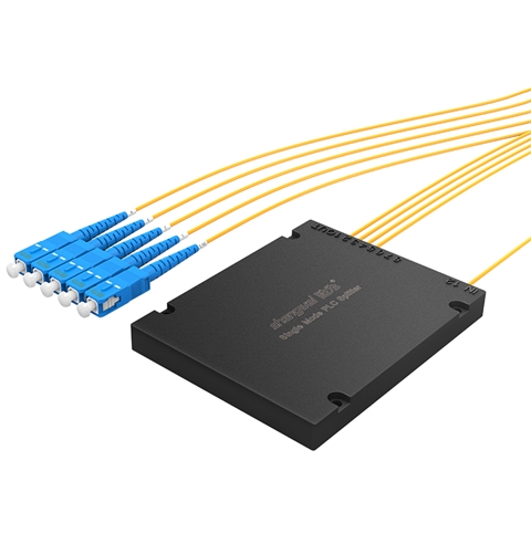 FPUS-104 电信级 单模方头SC/UPC盒式/拉锥式PLC分光器 1分4