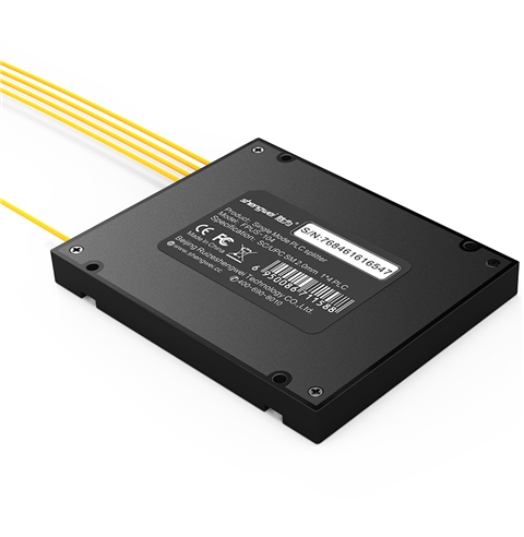 FPUS-104 电信级 单模方头SC/UPC盒式/拉锥式PLC分光器 1分4