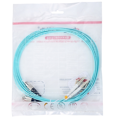 胜为 FOC-3030 电信级万兆光纤跳线 3米 OM3多模双芯LC-FC光纤尾纤