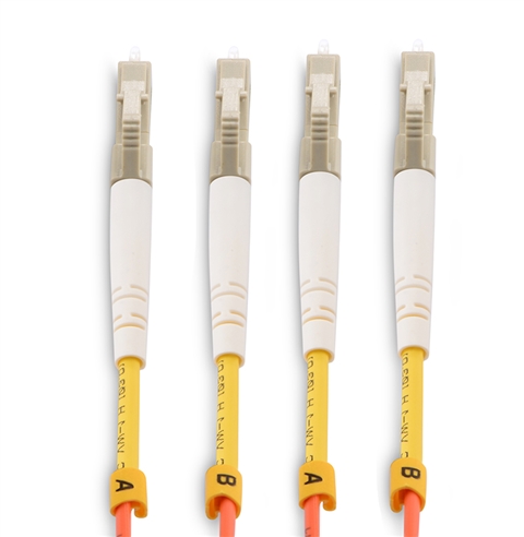 胜为FMC-1404 电信级LC-LC光纤跳线 62.5/125多模双芯尾纤 30米/对 收发器光纤线