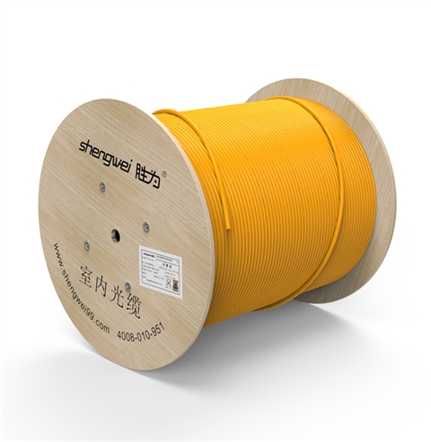胜为 8芯单模室内光纤光缆 9/125 GJFJV/GJFJH 100米束状软光缆