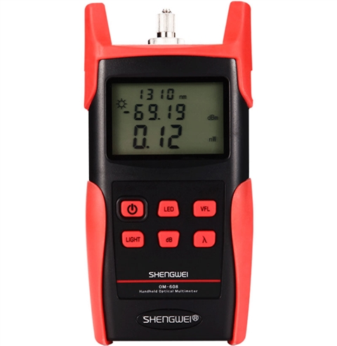 胜为（shengwei）OM-606高精度光功率计光纤测试仪收光器 光纤尾纤线路光衰减检测仪网络测试器测线仪检测器