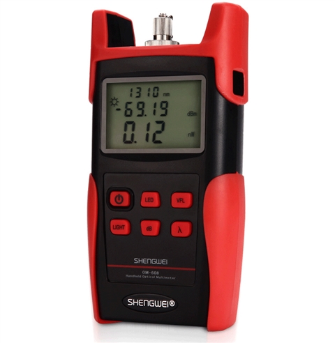 胜为（shengwei）OM-606高精度光功率计光纤测试仪收光器 光纤尾纤线路光衰减检测仪网络测试器测线仪检测器