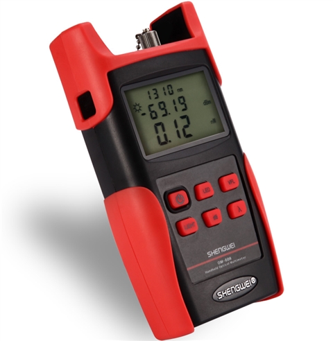 胜为（shengwei）OM-606高精度光功率计光纤测试仪收光器 光纤尾纤线路光衰减检测仪网络测试器测线仪检测器