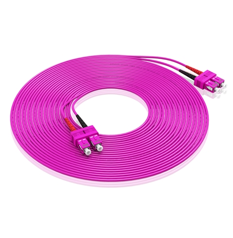 胜为FCCO-2030工程电信级万兆光纤跳线 SC-SC多模双芯OM4收发器尾纤光纤线