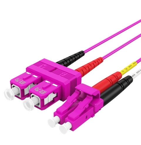 胜为FLSO-2030工程电信级万兆光纤跳线 LC-SC 网线多模双芯OM4 网络收发器尾纤光纤连接线