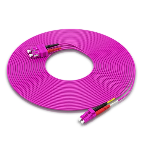 胜为FLSO-2030工程电信级万兆光纤跳线 LC-SC 网线多模双芯OM4 网络收发器尾纤光纤连接线