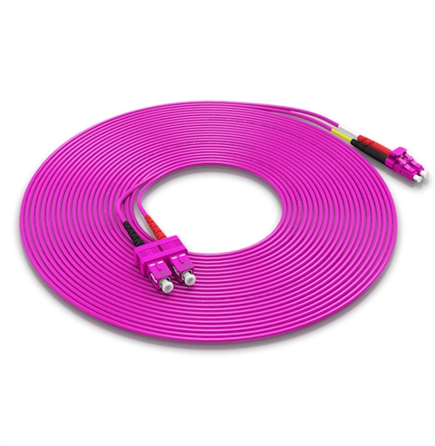 胜为FLSO-2030工程电信级万兆光纤跳线 LC-SC 网线多模双芯OM4 网络收发器尾纤光纤连接线