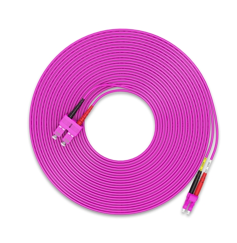 胜为FLSO-2030工程电信级万兆光纤跳线 LC-SC 网线多模双芯OM4 网络收发器尾纤光纤连接线