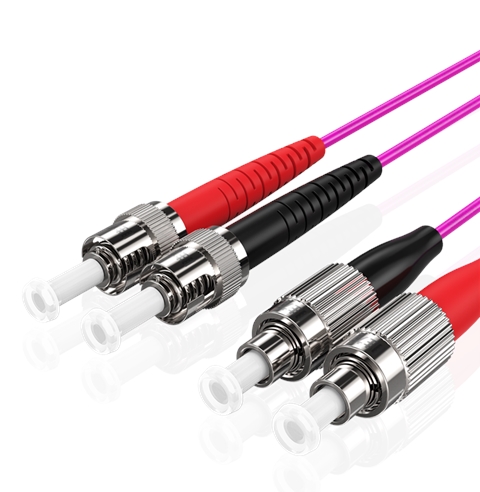 胜为FTFO-2030工程电信级万兆光纤跳线 FC-ST 网线多模双芯OM4 网络收发器尾纤光纤连接线