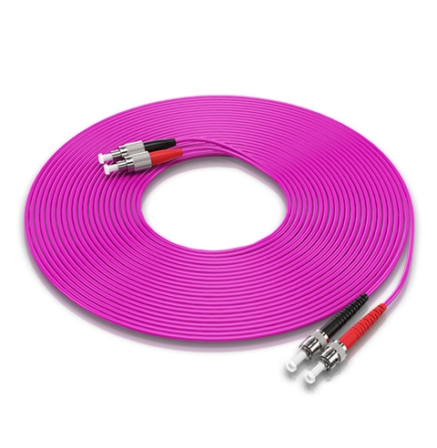 胜为FTFO-2030工程电信级万兆光纤跳线 FC-ST 网线多模双芯OM4 网络收发器尾纤光纤连接线