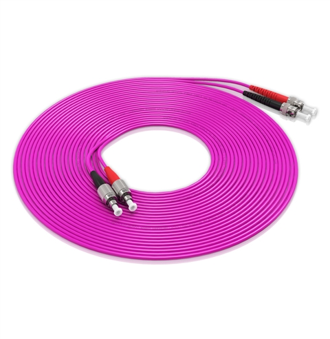 胜为FTFO-2030工程电信级万兆光纤跳线 FC-ST 网线多模双芯OM4 网络收发器尾纤光纤连接线