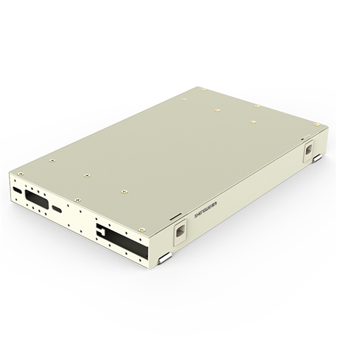 12芯FC单模满配19英寸抽拉机架式ODF光纤配线架