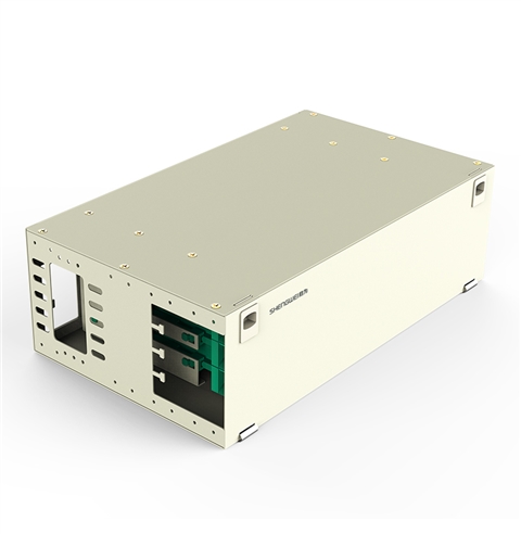 72芯LC单模满配标准19英寸机架式ODF光纤配线架1.2mm冷轧板