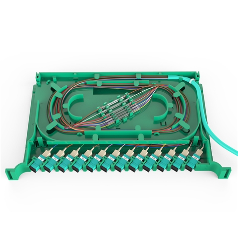 96芯SC多模万兆OM3满配19英寸机架式ODF光纤配线架