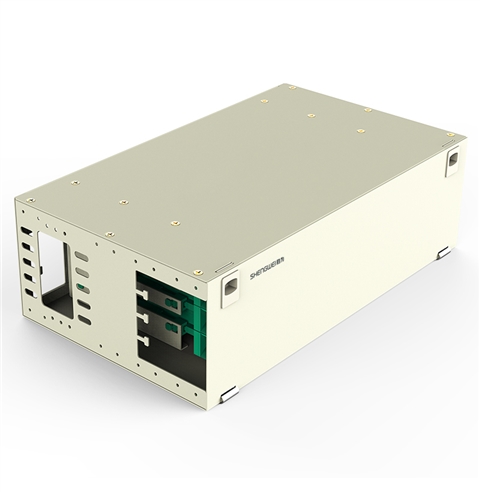 96芯LC多模万兆OM3满配ODF光纤配线架19英寸机架式1.2mm冷轧板