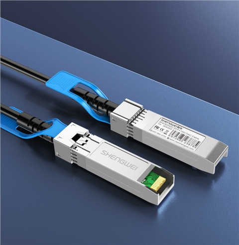 胜为XDAC0101高速电缆SFP28 DAC堆叠线万兆10G高速线缆 支持华为 思科 H3C 曙光 浪潮 中兴 1米