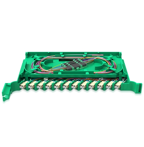 胜为 ODF-1144L-M 144芯ODF光纤配线架LC多模满配 标准19英寸机架式1.2mm冷轧板