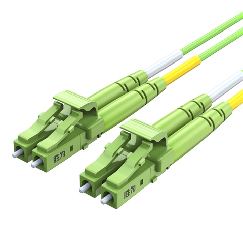 胜为电信级OM5万兆光纤跳线LC-LC多模双芯收发器尾纤光纤线 BOM50001