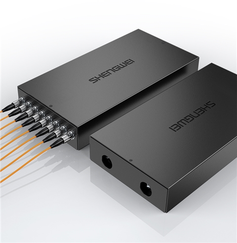 胜为 光纤终端盒 8口FC接口多模尾纤光缆熔接盒