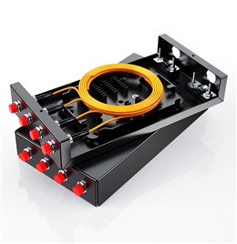 胜为 光纤终端盒 4口 FC接口多模尾纤光缆接续箱