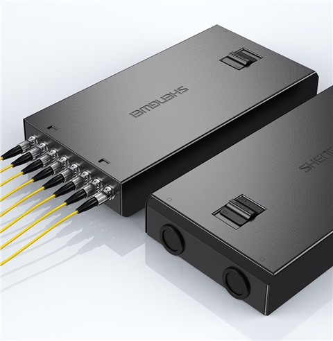 胜为光纤终端盒 8口FC单模9/125带尾纤法兰熔纤盘 光缆终端盒 FBO-108F-S