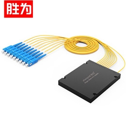 FPUS-108 电信级 单模方头SC/UPC盒式/拉锥式PLC分光器 1分8