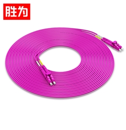 胜为FLLO-2030工程电信级万兆光纤跳线 LC-LC多模双芯OM4收发器尾纤光纤线