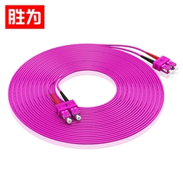 胜为FCCO-2030工程电信级万兆光纤跳线 SC-SC多模双芯OM4收发器尾纤光纤线