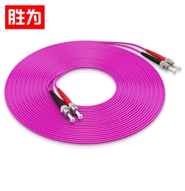 胜为FTTO-2030工程电信级万兆光纤跳线 ST-ST多模双芯OM4收发器尾纤光纤线