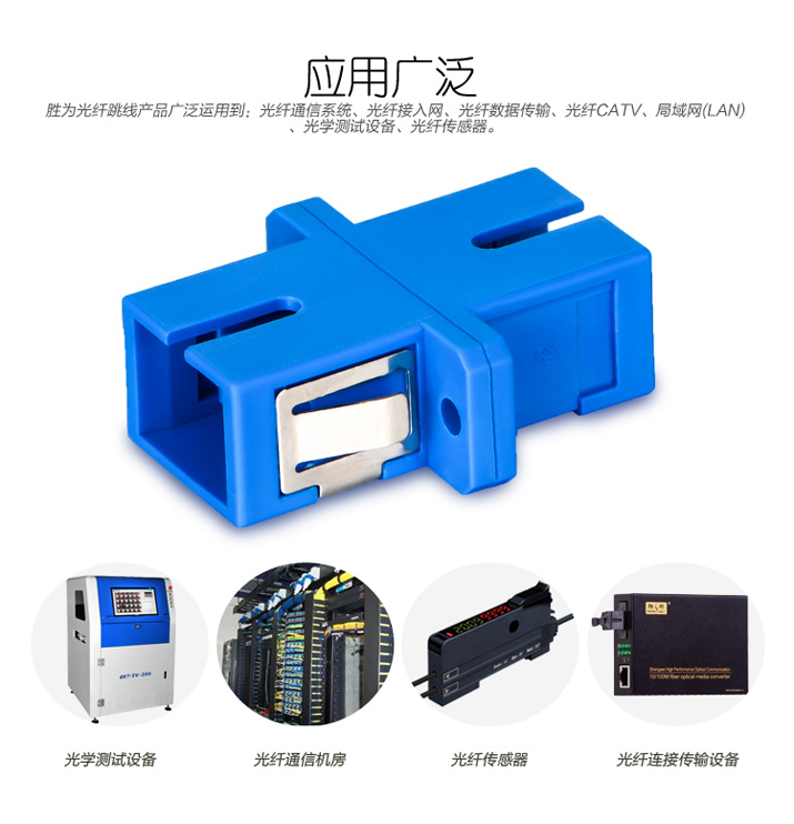 胜为光纤耦合器法兰盘