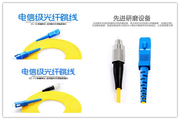 胜为单模电信级光纤跳线