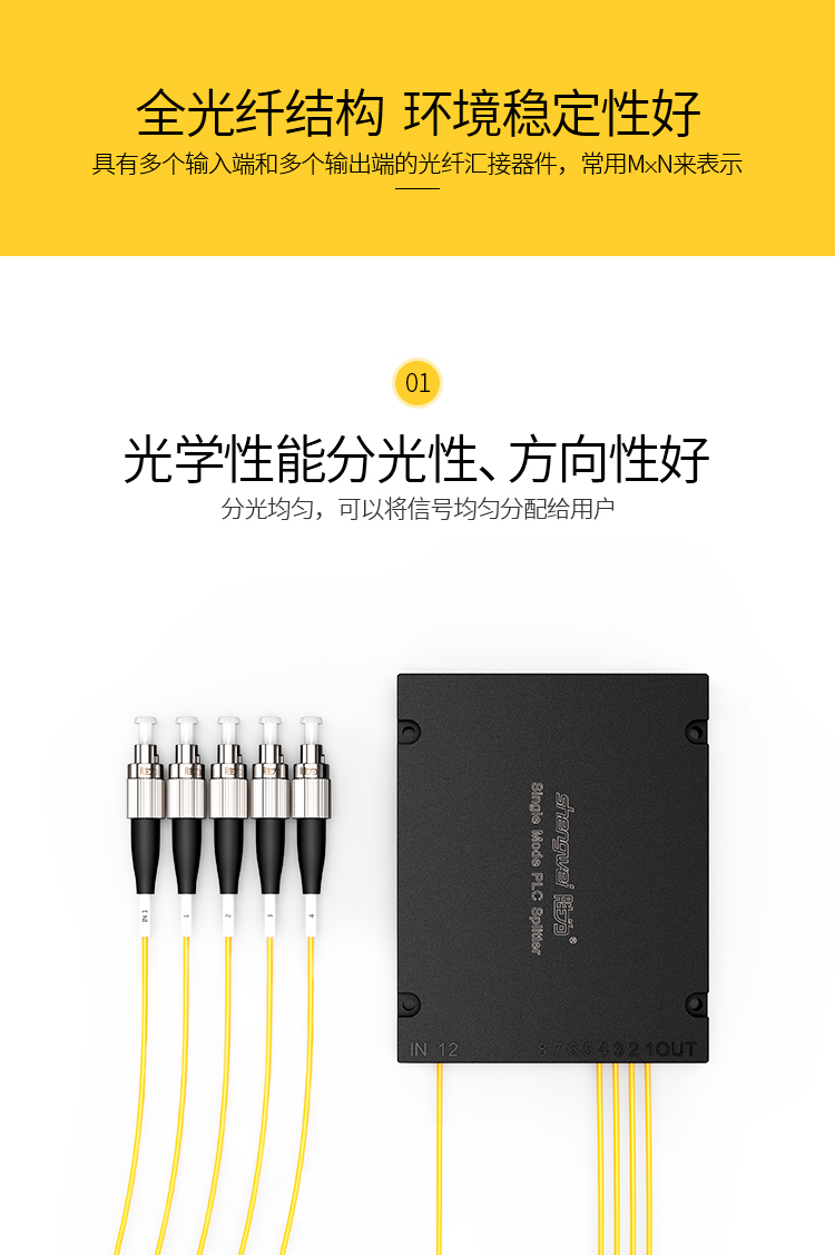 1分4分光器