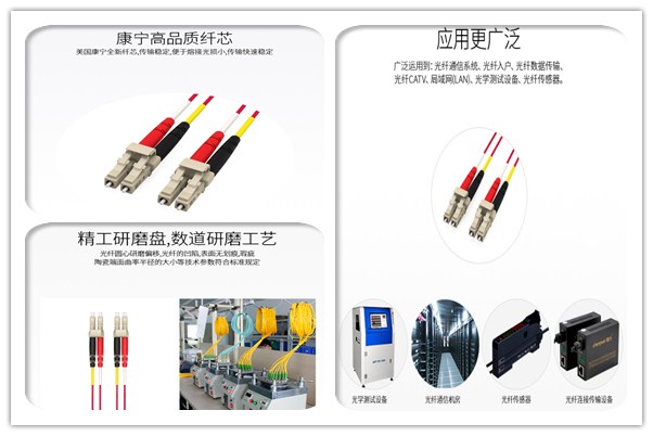 胜为铠装光纤跳线