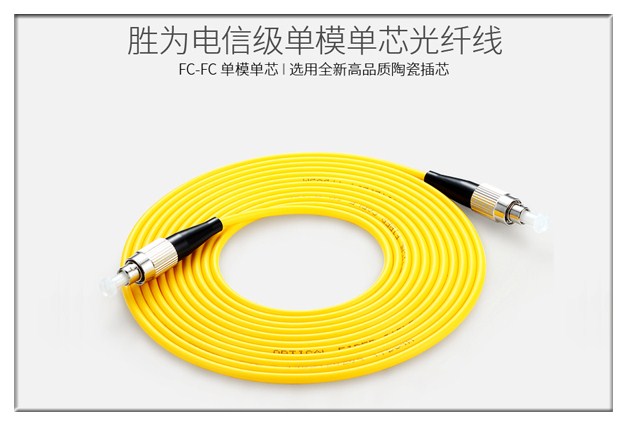 胜为FC-FC电信级单模单芯光纤线