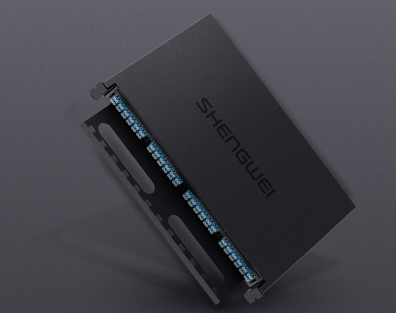 胜为1u高密光纤配线箱